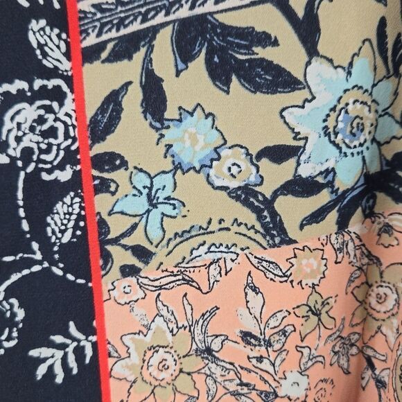 Cato Work Dress Ruffled Bell Sleeve Shift Feminine Bohemian Wedding Guest Formal - Picture 12 of 16